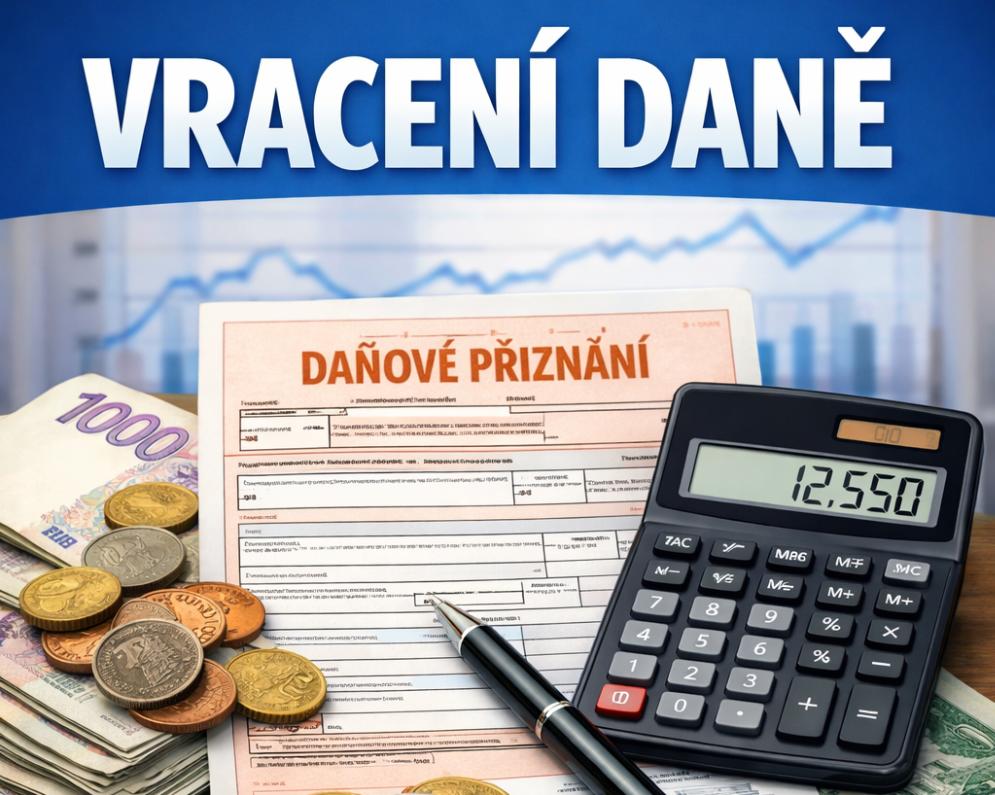 Jak v roce 2026 získat peníze zpět z daní? Využijte tyto slevy, o kterých se málo ví!